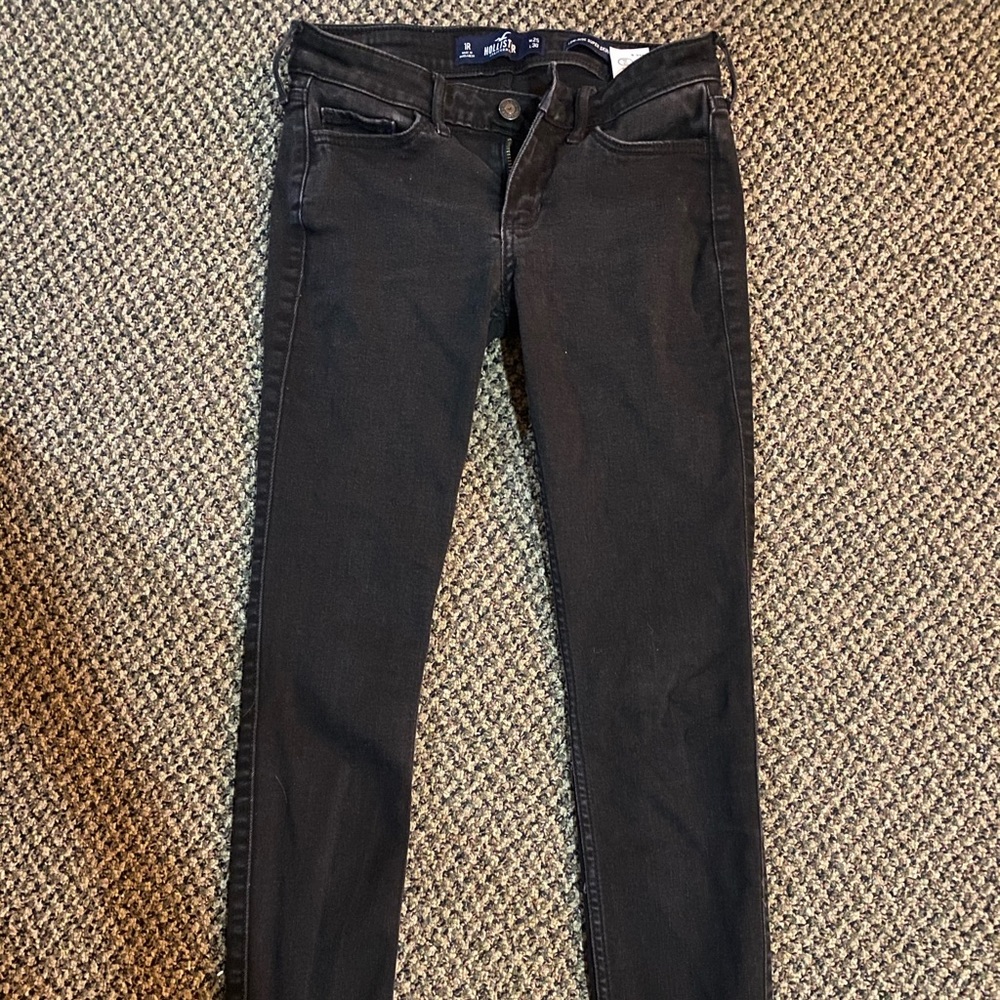 Black Hollister skinny jeans